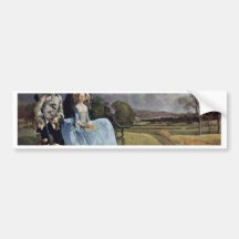 Portrait Of Mr. And Mrs. Andrews By Thomas Gainsbo Bumper Stickers