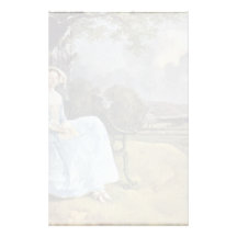 Portrait Of Mr. And Mrs. Andrews By Thomas Gainsbo Stationery Paper