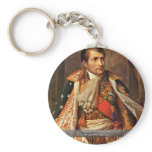 Portrait Of Napoleon By Andrea Appiani keychains