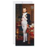 Portrait Of Napoleon In His Study By Jacques-Louis rack cards