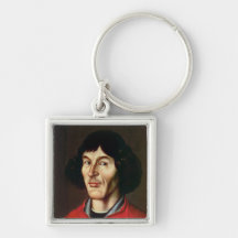 Portrait of Nicolaus Copernicus Keychains