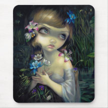 "Portrait of Ophelia" Mousepad