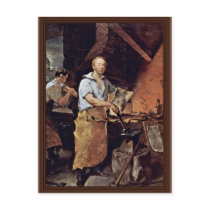 Portrait Of Pat Lyon At The Forge By Neagle John Post Cards