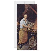 Portrait Of Pat Lyon At The Forge By Neagle John Rack Cards