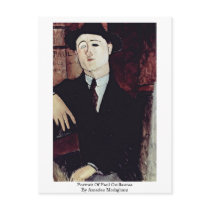 Portrait Of Paul Guillaume By Amedeo Modigliani Postcard