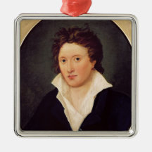 Portrait of Percy Bysshe Shelley, 1819 Ornament