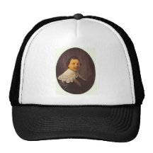 Portrait of Philips Lukasz by Rembrandt Trucker Hat