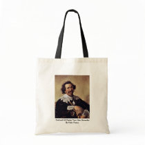 Portrait Of Pieter Van Den Broecke By Hals Frans Tote Bags