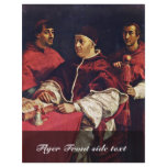 Portrait Of Pope Leo X With His Cousins By Raffael flyers