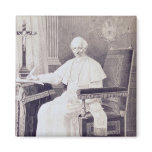 Portrait of Pope Leo XIII magnets
