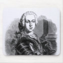 Portrait of Prince Charles Edward Stuart mousepads