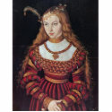 Portrait Of Princess Sybille Of Cleves As A Bride photo sculptures