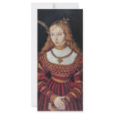 Portrait Of Princess Sybille Of Cleves As A Bride rack cards