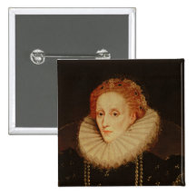 Portrait of Queen Elizabeth I Pin
