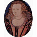 Portrait Of Queen Elizabeth Of Bohemia Oval photo sculptures
