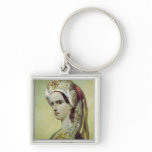 Portrait of Rachel keychains