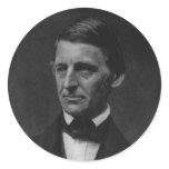 Portrait of Ralph Waldo Emerson in 1901 stickers