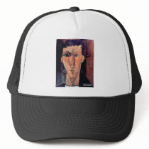 Portrait of Raymond by Amedeo Modigliani Trucker Hats