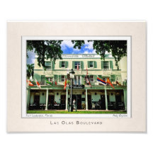 Portrait of Riverside Hotel Photo Art