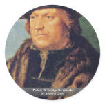 Portrait Of Rodrigo De Almada By Albrecht Dürer stickers