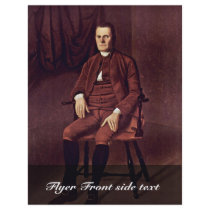 Portrait Of Roger Sherman By Earl Ralph Personalized Flyer