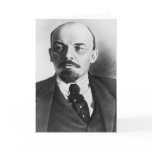 Portrait of Russian Vladimir Ilyich Lenin cards