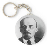 Portrait of Russian Vladimir Ilyich Lenin keychains