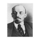 Portrait of Russian Vladimir Ilyich Lenin postcards