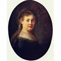 Portrait Of Saskia Van Uylenburgh. By Rembrandt Photo Sculpture