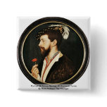Portrait Of Simon George Of Cornwall Tondo buttons