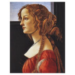 Portrait Of Simonetta Vespucci By Botticelli Sandr Custom Flyer