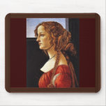Portrait Of Simonetta Vespucci By Botticelli Sandr Mousepad
