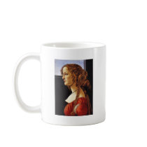 Portrait Of Simonetta Vespucci By Botticelli Sandr Mug