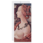 Portrait Of Simonetta Vespucci By Piero Di Cosimo rack cards