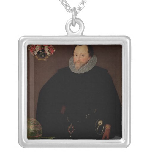 Portrait of Sir Francis Drake  1591 Necklace