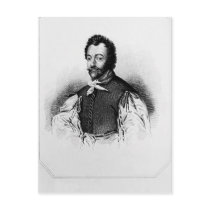 Portrait of Sir Francis Drake Postcard