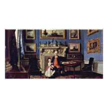 Portrait Of Sir Lawrence Dundas And His Grandson, Picture Card