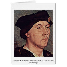 Portrait Of Sir Richard Southwell Detail Cards