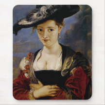 Portrait of Suzanne Fourment Mouse Pad