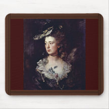 Portrait Of The Artist'S Daughter, Mary Gainsborou Mouse Pad