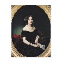 Portrait of the Baroness of Weisweiller, 1853 Post Cards