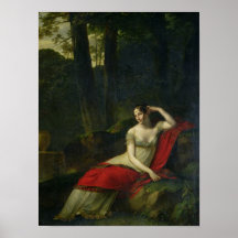 Portrait of the Empress Josephine , 1805 Posters