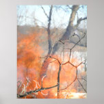 Portrait of the Fire Elementals at Play Posters