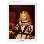 Portrait Of The Infanta Maria Margarita Cards