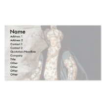 Portrait Of The Margrave Ludwig Wilhelm Von Baden Business Card Template