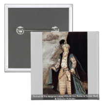 Portrait Of The Margrave Ludwig Wilhelm Von Baden Pinback Buttons