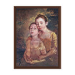 Portrait Of The Painter'S Daughters With A Cat postcards