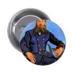 Portrait of the Postman Joseph Roulin by van Gogh Buttons