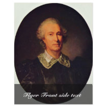 Portrait Of The Randon De Boisset Oval By Greuze J Custom Flyer