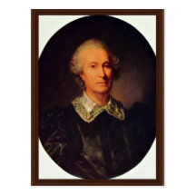Portrait Of The Randon De Boisset Oval By Greuze J Post Card